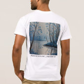 T-shirt Mode de Prank Bigfoot Drôle (Dos)