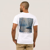 T-shirt Mode de Prank Bigfoot Drôle (Dos entier)
