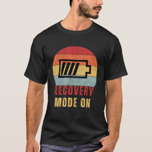 T-shirt Mode De Récupération Sur Le Gag Post-Chirurgie Se
