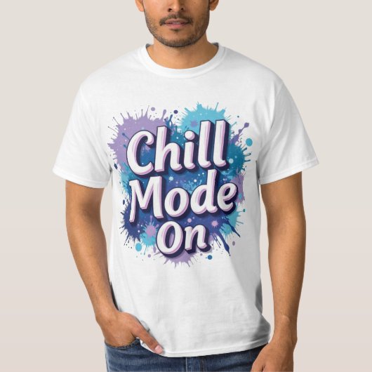 T-shirt Mode de refroidissement activé - Humour amusant re (Devant)
