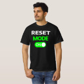 T-shirt Mode de réinitialisation l Mode de récupération ac (Devant entier)