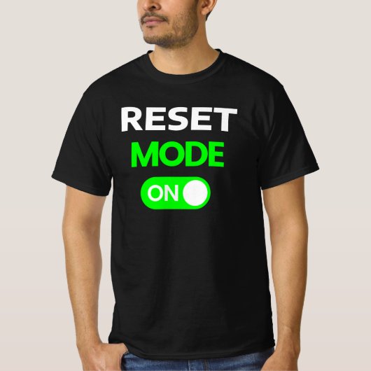 T-shirt Mode de réinitialisation l Mode de récupération ac (Devant)