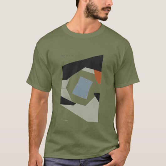T-shirt Mode de rue conceptuelle décalée (Devant)