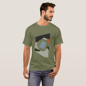 T-shirt Mode de rue conceptuelle décalée (Devant entier)