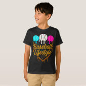 T-shirt Mode de vie baseball, glace Baseball Drip (Devant entier)