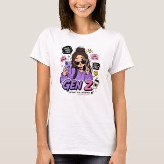 T-shirt Mode de vie branché de la Génération Z