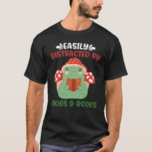 T-shirt Mode de vie de bibliophile facilement distrait par