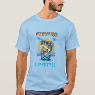 T-SHIRT MODE DE VIE DE LA PÊCHE