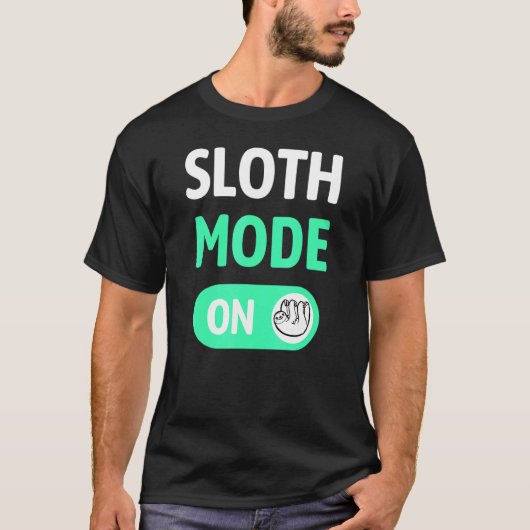 T-shirt Mode d'emplacement activé - Fente Lazy réfrigérée (Devant)