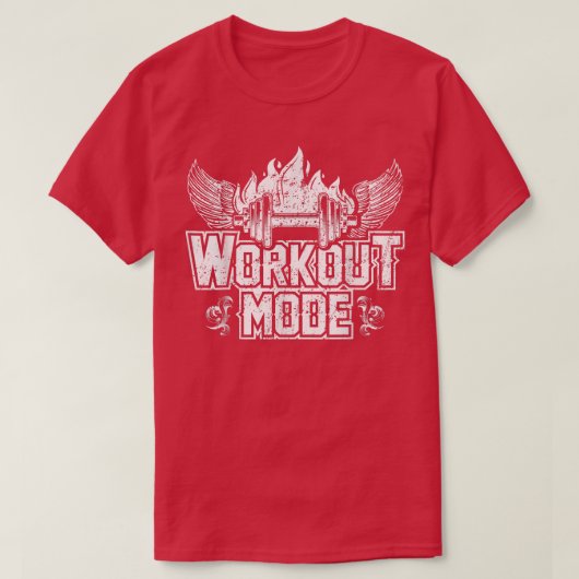 T-shirt Mode d'entraînement Motivation Citation Bodybuildi (Design devant)