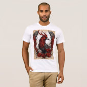 T-shirt mode desion eagal pritnt t shurt humain t-short (Devant entier)