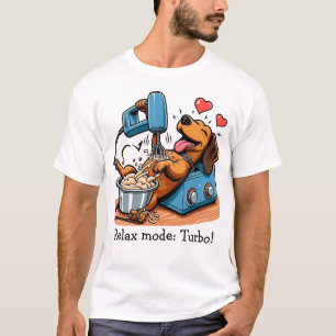 T-shirt Mode détente : Turbo !