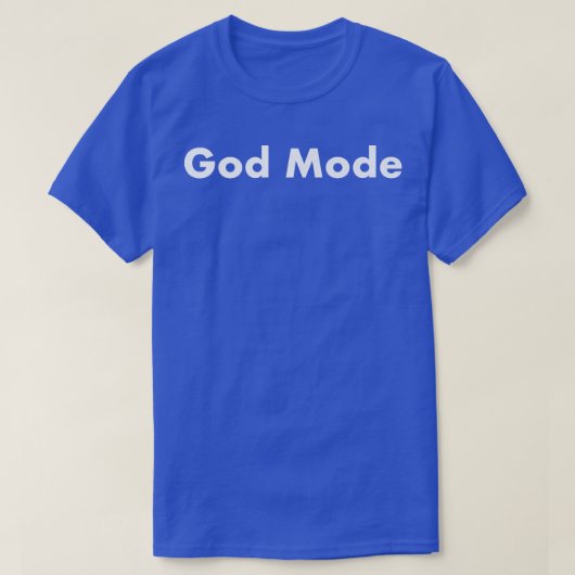 T-shirt Mode Dieu Premium (Design devant)