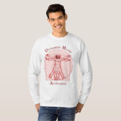 T-shirt Mode Dynamique Manches Longues (Devant entier)