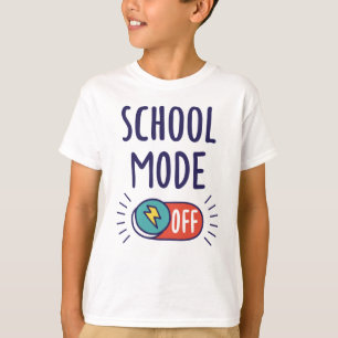T-shirt Mode école désactivé