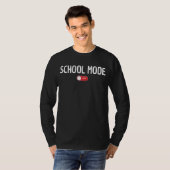 T-Shirt Mode École Drôle Désactivé (Devant entier)
