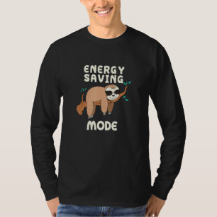 T-shirt Mode Économie d'énergie - Citations de fin d'écrit