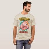 T-shirt Mode Écrasement Activé – Blobfish Mignon (Devant entier)