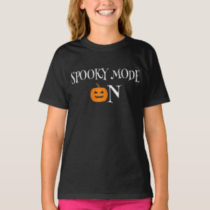 T-shirt Mode éffrayant activé - Halloween 2022