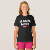 T-shirt Mode enseignant hors Conception tendance, Drôle Sa (Devant entier)