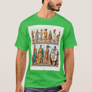 T-shirt Mode et accessoires tribaux africains anciens pour