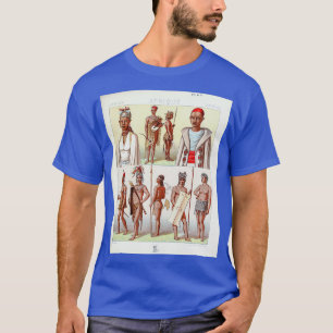 T-shirt Mode et accessoires tribaux africains anciens pour