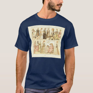 T-shirt Mode et mode de vie italiens antiques XVIe siècle