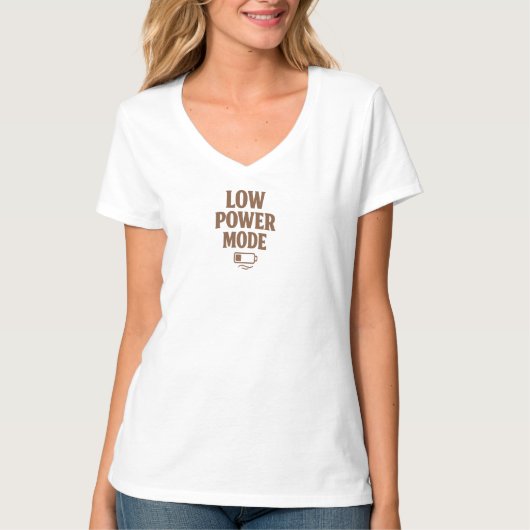 T-shirt Mode Faible Puissance (Devant)