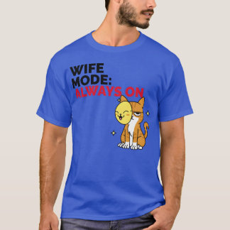 T-shirt Mode Femme Toujours Activé famille
