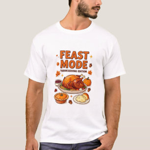 T-shirt Mode Festin de Thanksgiving – Dîner de dinde vinta