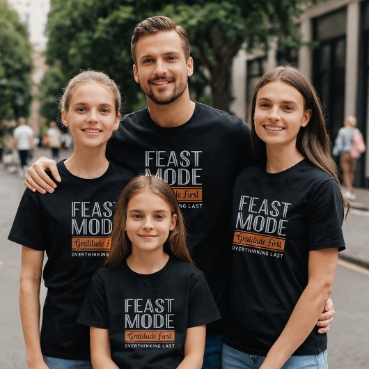 T-shirt Mode fête Gratitude Kids