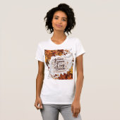 T-SHIRT MODE FEUILLE T SHIRT (Devant entier)