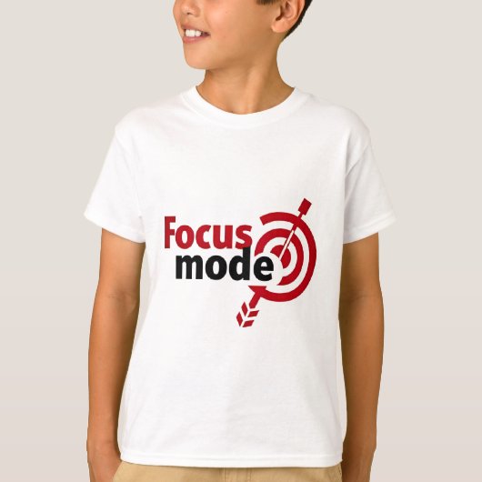 T-shirt Mode Focus Tee activée - Motivati de retour à l'éc (Devant)