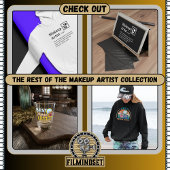 T-shirt Mode foncé de définition de maquillage - Film Crew