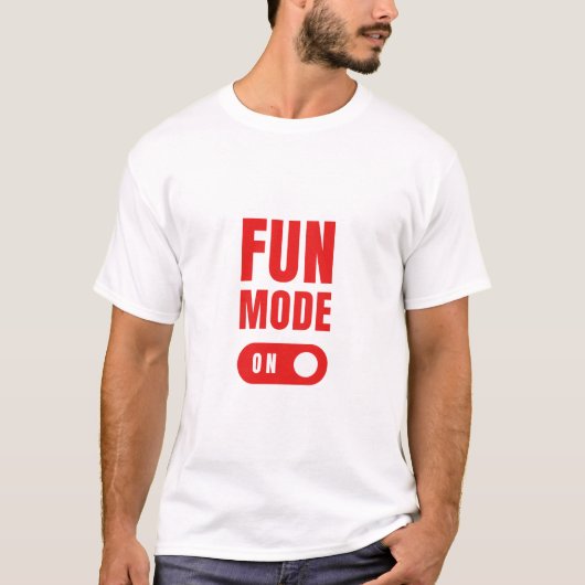 T-shirt mode fun activé (Devant)