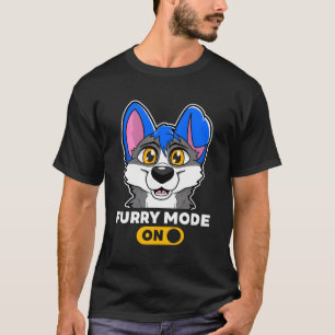 T-shirt Mode Furie Sur Fandom Wolf Fursona