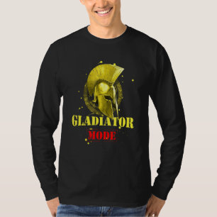 T-shirt Mode Gladiateur Motivation Gym Entraînement Casqu