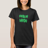 T-shirt MODE GOBLIN ACTIVÉ Goblins Effrayant (Devant)