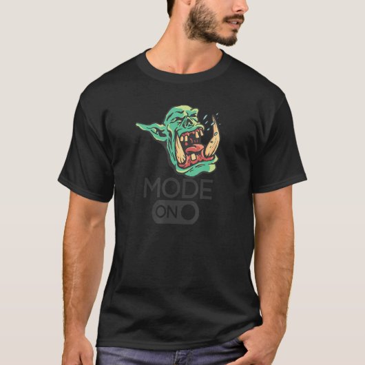T-shirt MODE GOBLIN SUR Goblins hurlant Mème activé (Devant)