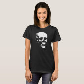 T-shirt Mode gothique Crâne (Devant entier)