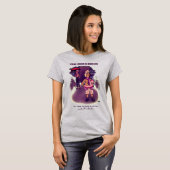 T-shirt Mode grise de printemps (Devant entier)