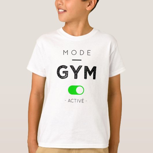 T-shirt Mode gym active (Devant)