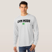 T-Shirt MODE GYM ACTIVÉ (Devant entier)