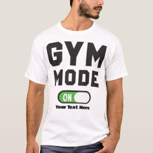 T-shirt Mode Gym Activé – Conception de Motivation Fitness