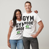 T-shirt Mode Gym Activé – Conception de Motivation Fitness (Unisexe)