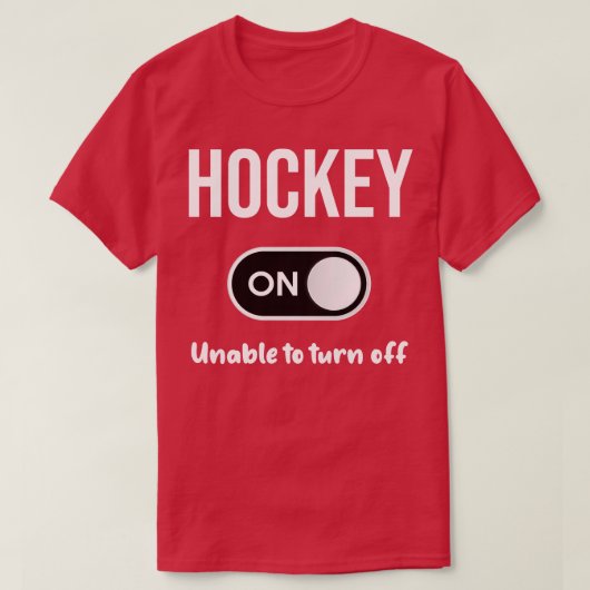 T-shirt Mode Hockey (Design devant)