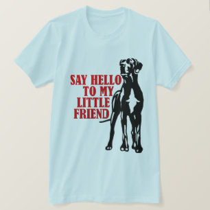 T-shirt Mode homme drôle grand danois géant