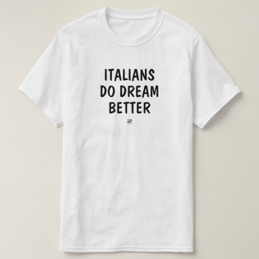 T-shirt mode italien (Design devant)