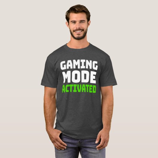 T-shirt Mode Jeu activé (Devant entier)