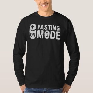 T-shirt Mode jeûne sur perte de poids entraînement régime